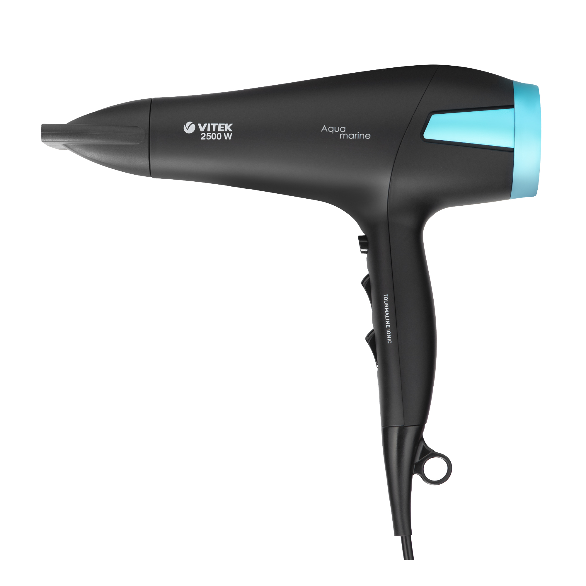 

Фен Vitek VT-1322 2.5 кВт, режимов: 3, черный, VT-1322