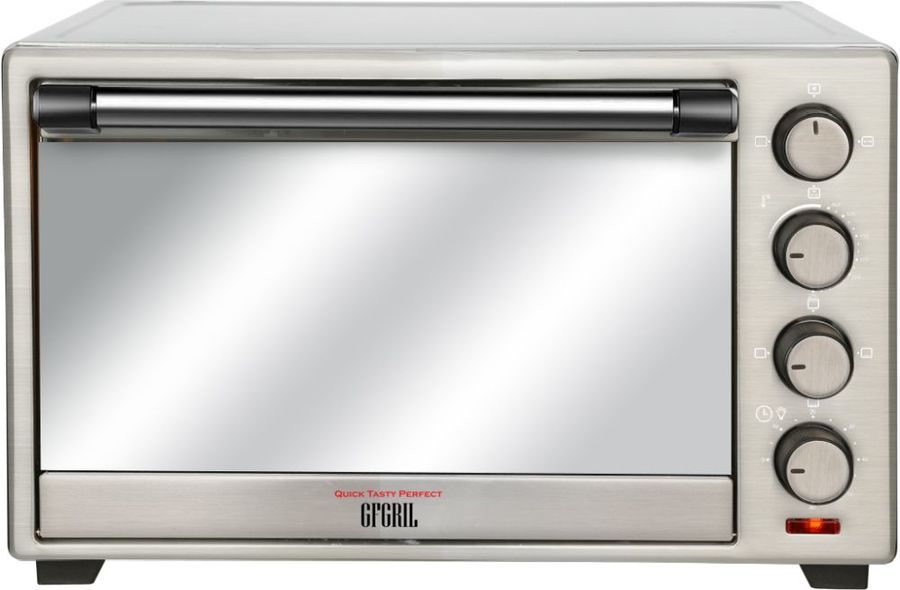 

Мини-печь GFGril GFO-39 Mirror 1.6 кВт, серебристый, GFO-39 Mirror