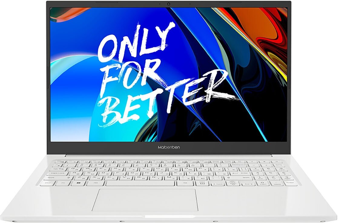 

Ноутбук Maibenben M555 15.6" IPS 1920x1080, AMD Ryzen 5 5500U 2.1 ГГц, 16Gb RAM, 512Gb SSD, Linux, белый (M5551SF0LWRE0), M555