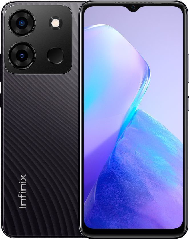 

Смартфон Infinix Smart 7 Plus, 6.56" 720x1612 IPS, Unisoc SC9863A, 3Gb RAM, 64Gb, 3G/4G, Wi-Fi, BT, 2xCam, 2-Sim, 6000 мА⋅ч, USB Type-C, Android 13, черный (10043118), Smart 7 Plus