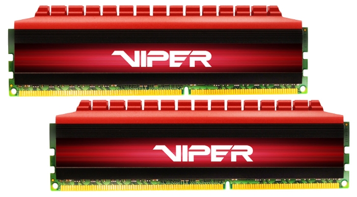 

Комплект памяти DDR4 DIMM 8Gb (2x4Gb), 3000MHz, CL16, 1.35 В, Patriot Memory, VIPER4 (PV48G300C6K), PV48G300C6K