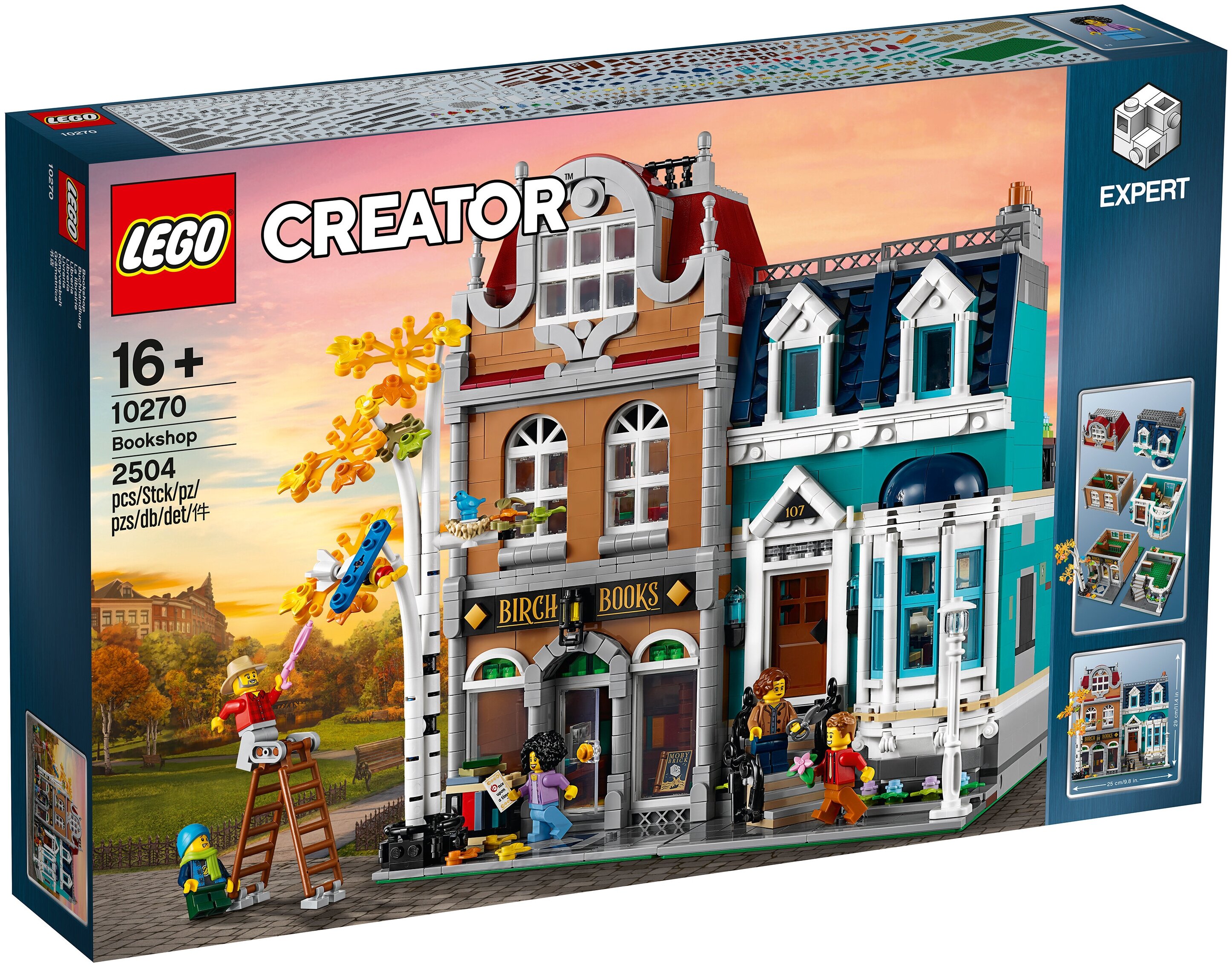 Конструктор LEGO Creator Книжный магазин, деталей: 2504