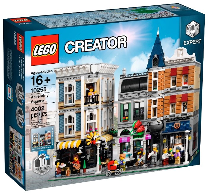 

Конструктор LEGO Creator Городская площадь, деталей: 4002 (10255), Creator Городская площадь