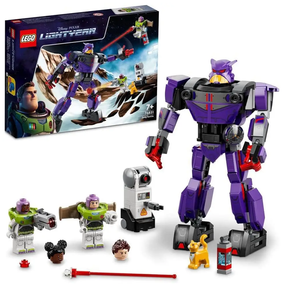 

Конструктор LEGO Disney Базз Лайтер: Схватка Зурга, деталей: 261 (76831), Disney Базз Лайтер: Схватка Зурга