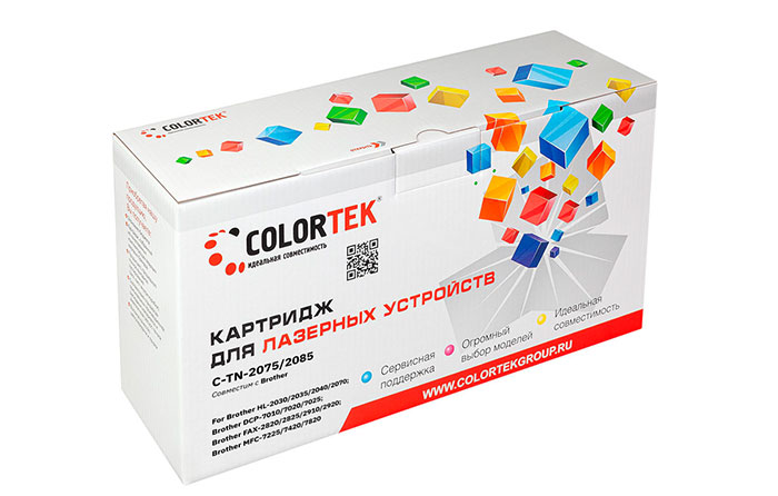

Картридж Colortek TN-2075/2085 для Brother (СТ-TN-2075/2085)