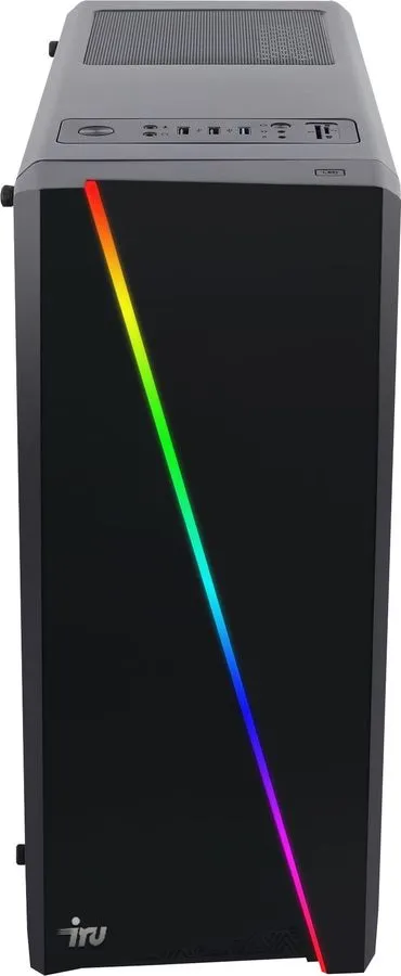 

Системный блок IRU Home 520A5GE, AMD Ryzen 5 5600G 3.9 ГГц, 8Gb RAM, 512Gb SSD, без ОС, черный (1901186), 520A5GE