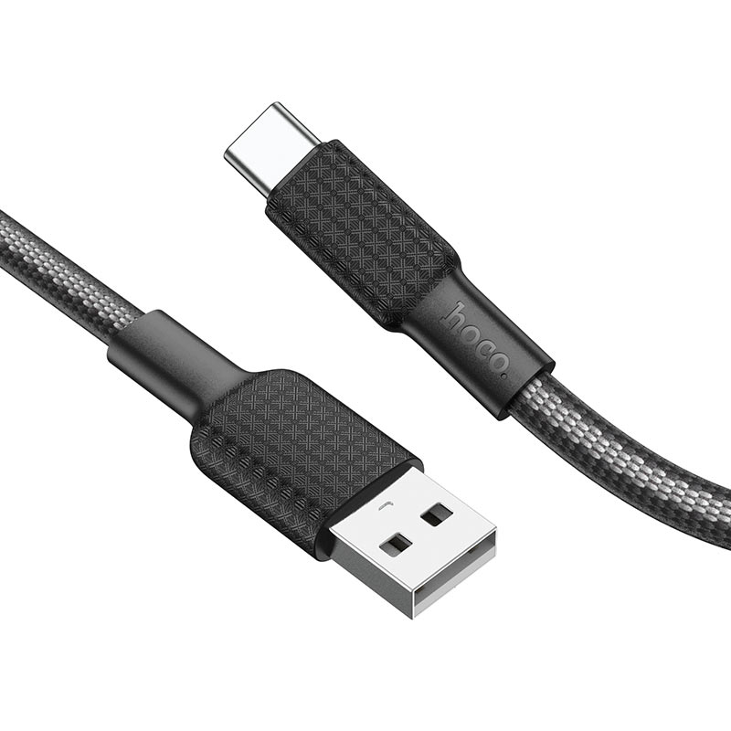 

Кабель USB-USB Type-C, 3A, 1м, белый HOCO X69 Jaeger (6931474760241)