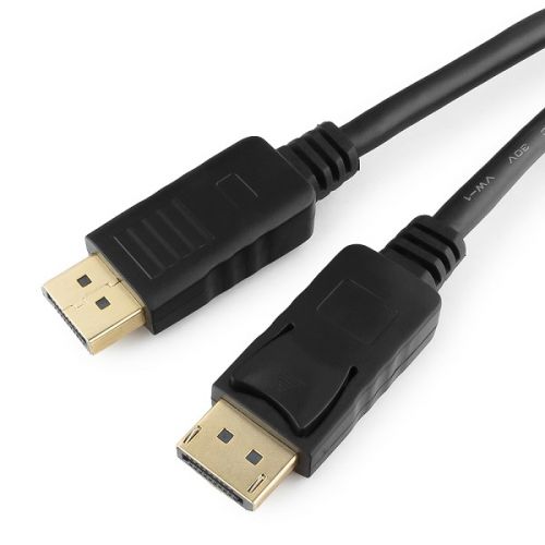 

Кабель DisplayPort(20M)-DisplayPort(20M) v1.2, экранированный, 7.5 м, черный Cablexpert (CC-DP2-7.5M)