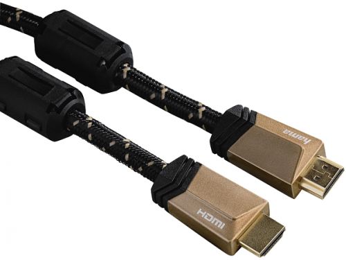 

Кабель HDMI(19M)-HDMI(19M), ферритовый фильтр, 1.5 м, черный Hama (00122210)