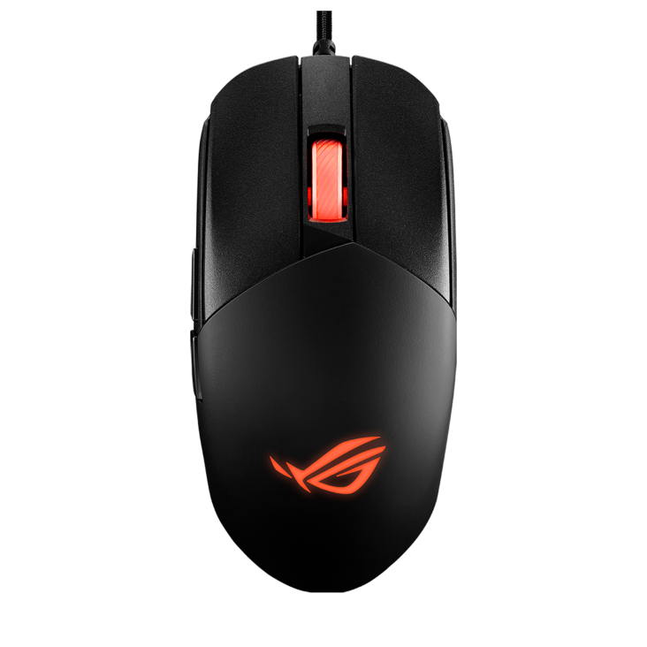 Мышь проводная ASUS ROG STRIX IMPACT III 12000dpi оптическая светодиодная USB черный 90MP0300-BMUA00 4950₽