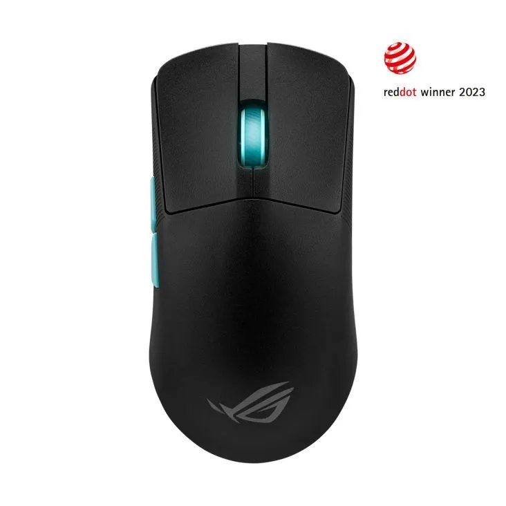 Мышь ASUS P713 ROG HARPE ACE AIM LAB EDITION, Bluetooth/Радиоканал/USB, черный