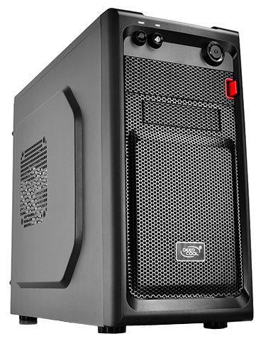 Корпус Deepcool Smarter, mATX, Mini-Tower, черный, без БП