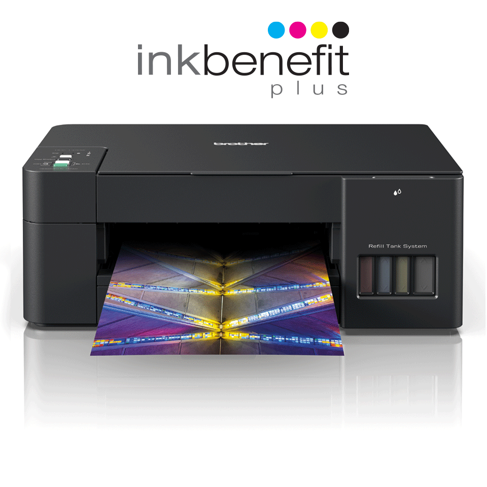 МФУ струйный Brother InkBenefit Plus DCP-T420W, A4, цветной