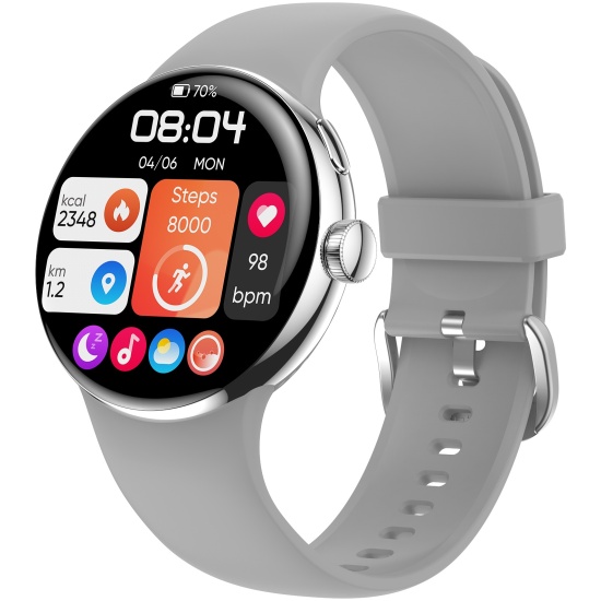 

Смарт-часы WIFIT WiWatch R1 , 1.3" Amoled, серебристый (WIF-WF004SI), WiWatch R1