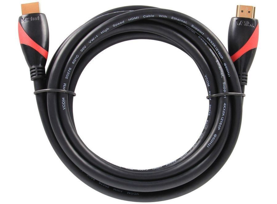 

Кабель соединительный аудио-видео HDMI(19M)-HDMI(19M) v2.0 4K, 3 м, черный VCOM (CG525-R-3.0)