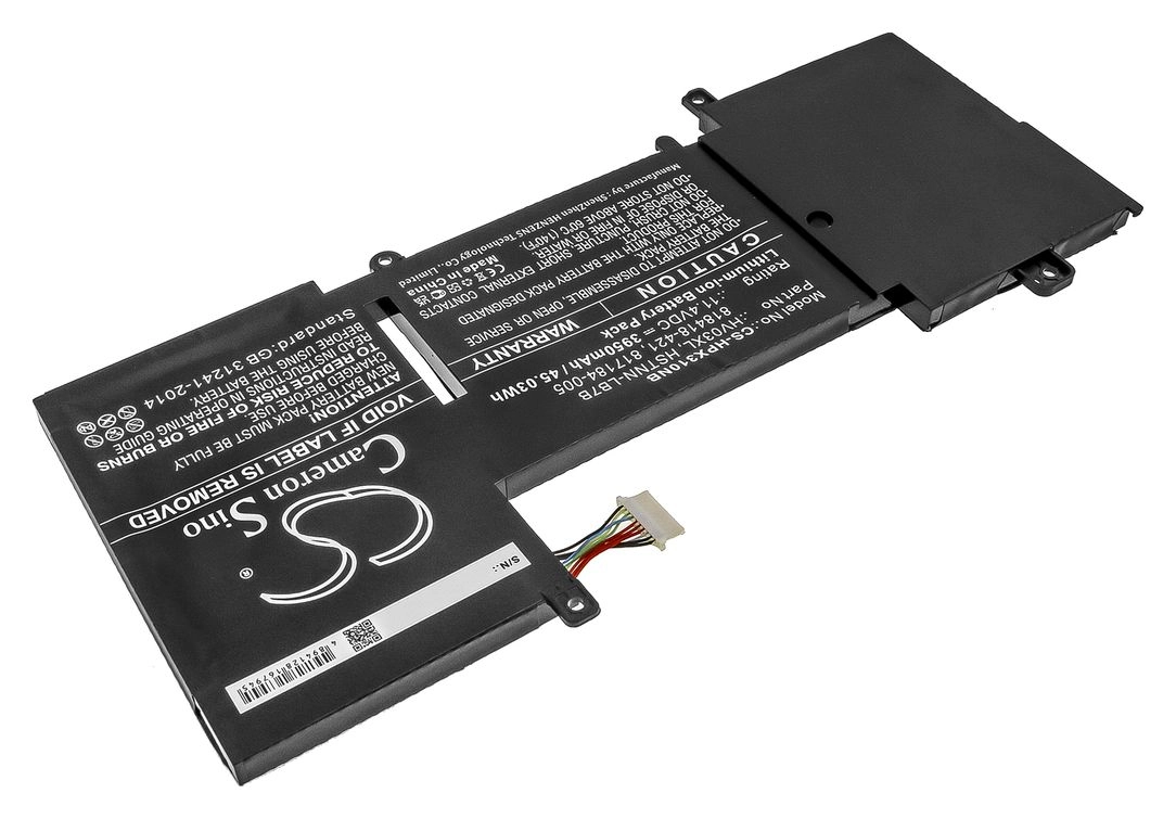 

Аккумуляторная батарея Pitatel BT-1598 для HP, 11.4V, 3.4 А·ч, 45Wh, черный, BT-1598