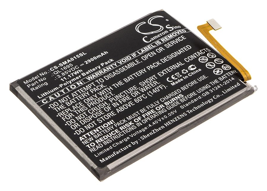 

Аккумулятор CameronSino CS-SMA015SL/QL1695 для Samsung Galaxy A01, Galaxy A01 2019, Galaxy A01 Core, 3.85V, 2.9 А·ч, CS-SMA015SL