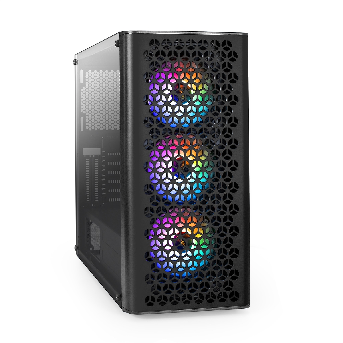 Корпус ExeGate EVO-9202, Midi-Tower, без БП, черный