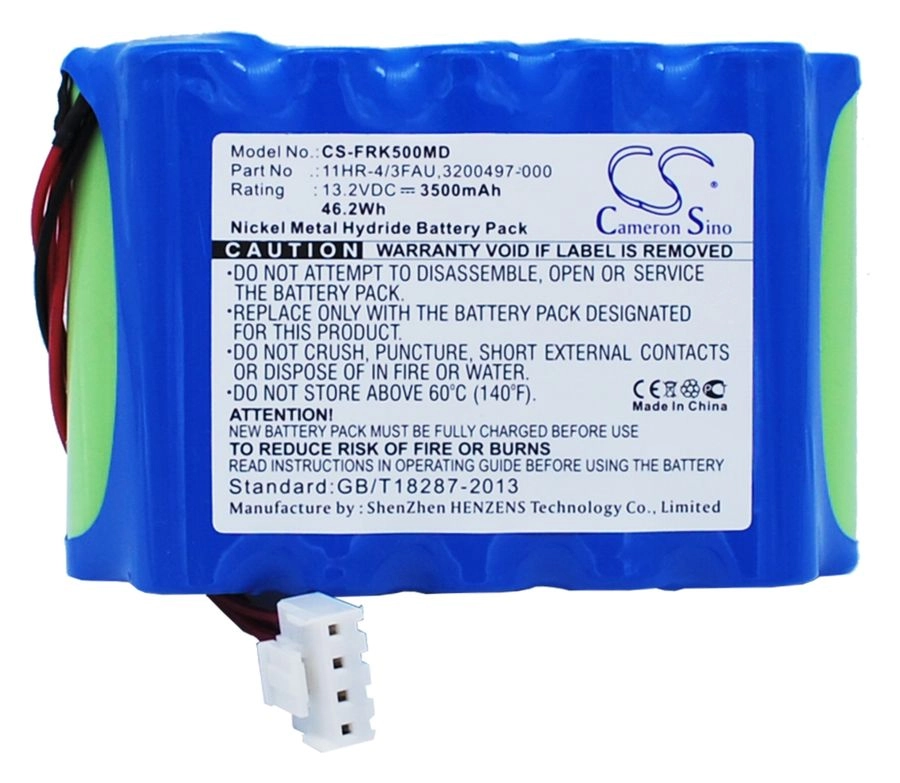 

Аккумулятор CameronSino CS-FRK500MD, 13.2V, 3500 А·ч, Ni-Mh для Fujikura BTR-08, BTR-08R, FSM-17R, FSM-17S, CS-FRK500MD
