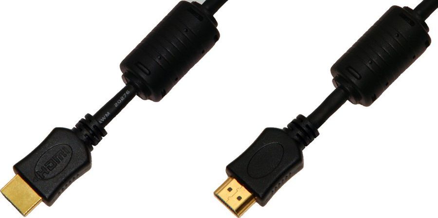 

Кабель соединительный аудио-видео HDMI(19M)-HDMI(19M) v1.4, ферритовый фильтр, 3 м, черный PREMIER (5-813 3.0)