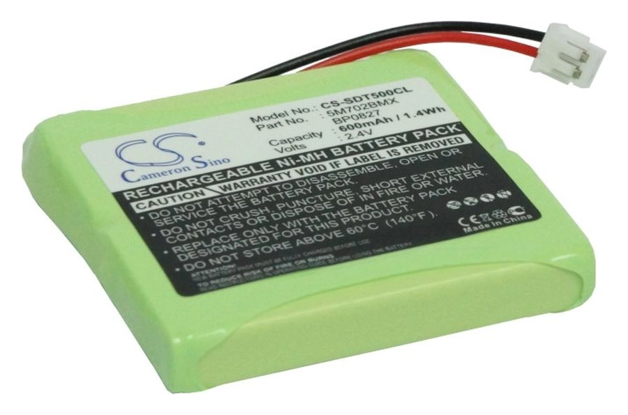 

Аккумулятор CameronSino 5M702BMX для Texet TX-D7400/TX-D7750, 2.4V, 600 мА·ч (CS-SDT500CL)