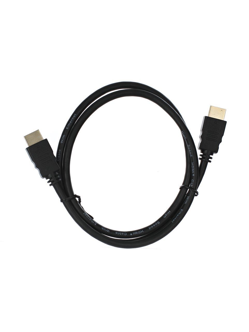 

Кабель соединительный аудио-видео HDMI(19M)-HDMI(19M) v2.0 4K, экранированный, 1 м, черный Telecom (TCG200-1M)
