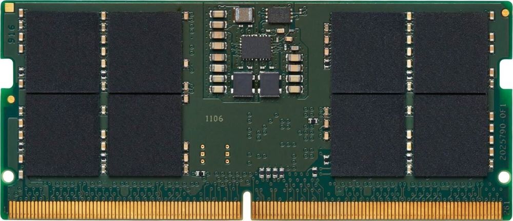 

Память DDR5 SODIMM 16Gb, 4800MHz, CL40, 1.1V, Kingston (KCP548SS8-16) Retail, KCP548SS8-16