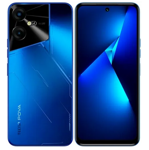 

Смартфон Tecno POVA Neo 3, 6.82" 720x1640 IPS, MediaTek Helio G85, 8Gb RAM, 128Gb, 3G/4G, NFC, Wi-Fi, BT, 2xCam, 2-Sim, 7000 мА⋅ч, USB Type-C, Android 13, синий (LH6n 128+8 Hurricane Blue), POVA Neo 3
