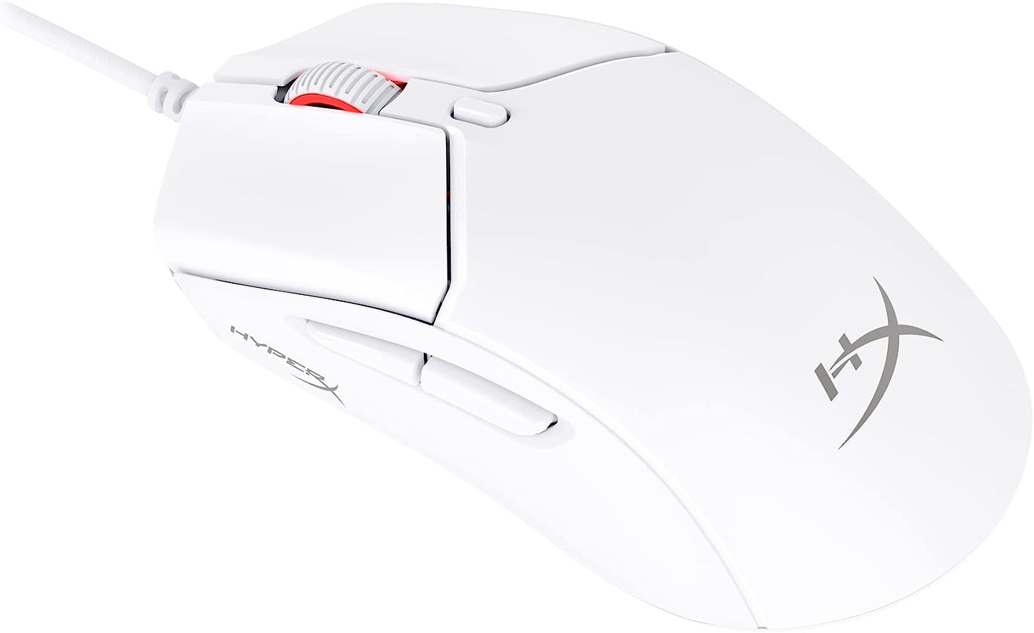 

Мышь проводная HyperX Pulsefire Haste 2, 26000dpi, оптическая светодиодная, USB, белый (6N0A8AA), Pulsefire Haste 2