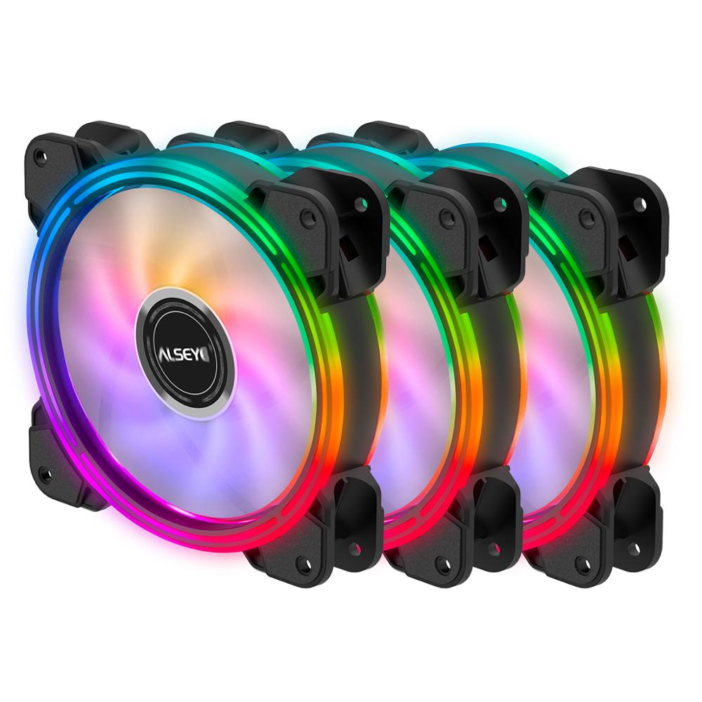 

Комплект вентиляторов Alseye HALO 4.0 KIT, 120 мм, 2000rpm, 35.2 дБ, 6-pin, 3шт, черный, ARGB подсветка (AS.04.02.0030), HALO 4.0 KIT