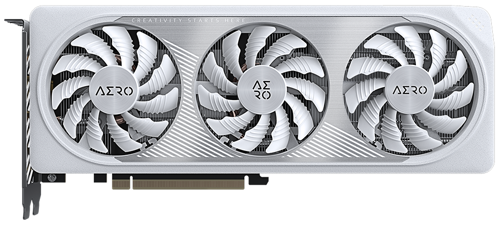 

Видеокарта GIGABYTE NVIDIA GeForce RTX 4060 AERO OC, 8Gb GDDR6, 128 бит, PCI-E, 2HDMI, 2DP, Retail (GV-N4060AERO OC-8GD), AERO OC