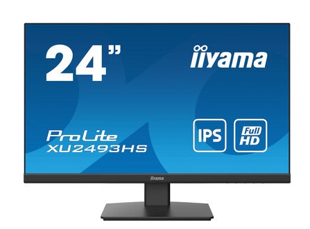 

Монитор 24" Iiyama ProLite XU2493HS-B5 IPS, 1920x1080 (16:9), 250кд/м2, 4 мс, 178°/178°, HDMI, DisplayPort, черный (XU2493HS-B5), XU2493HS-B5