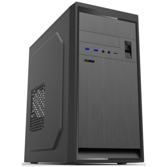 Корпус INWIN Powerman SV511С PMP, Mini-ITX, Mini-Tower, 2xUSB 3.0, USB Type-C, черный, 450 Вт (6178440)