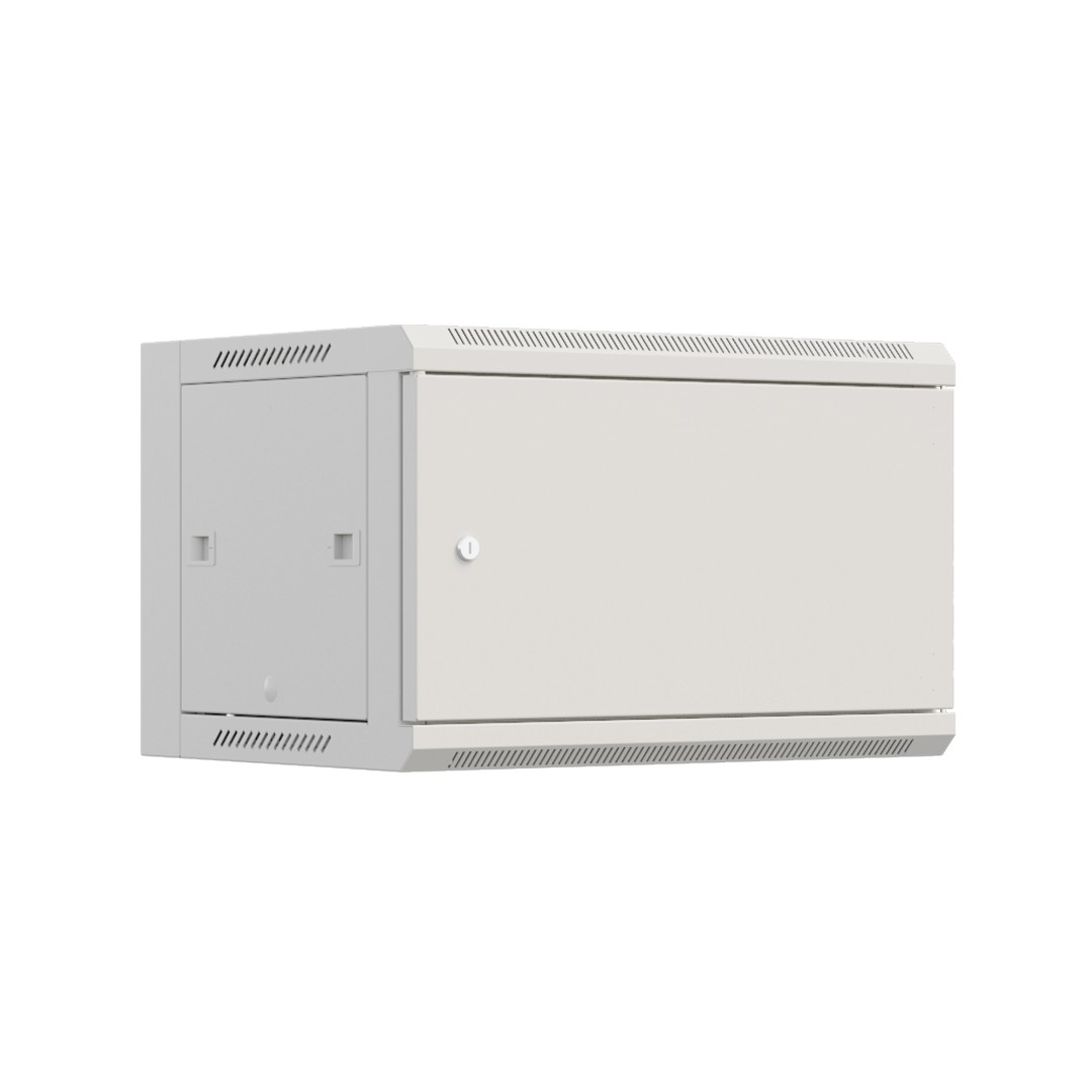 Шкаф телекоммуникационный настенный 6U 600x450 мм, металл, серый, Бастион SKAT (TB-6W645FF-G)