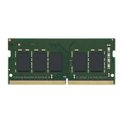 

Память DDR4 SODIMM 16Gb, 3200MHz, CL22, 1.2V, Single Rank, ECC, Kingston (KSM32SES8/16MF)