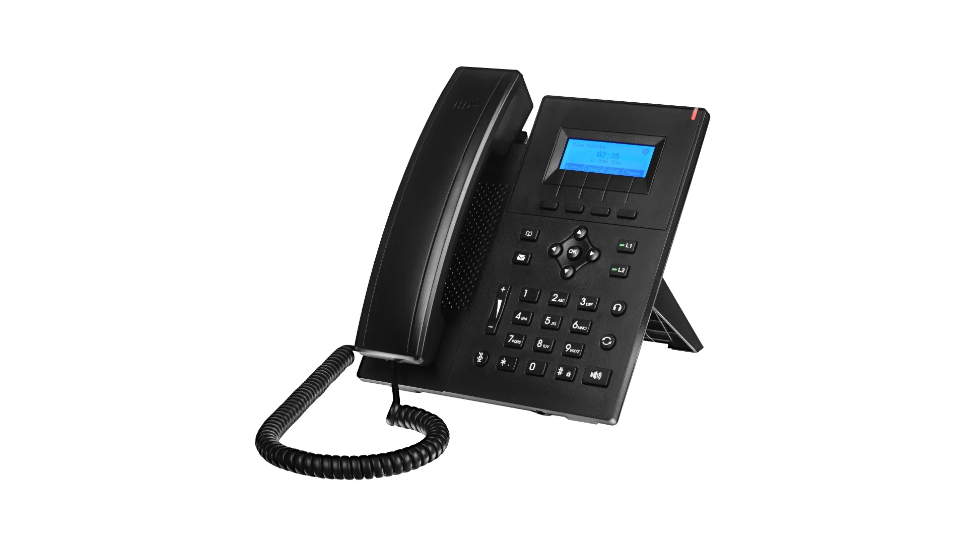 

VoIP-телефон Qtech QIPP-100P, 2 SIP-аккаунта, монохромный дисплей, PoE, черный (QIPP-100P), QIPP-100P