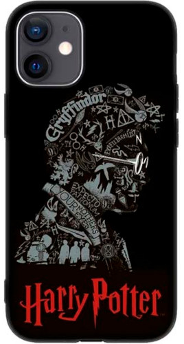 Чехол-накладка Deppa Harry Potter для смартфона Apple iPhone 12 mini, черный