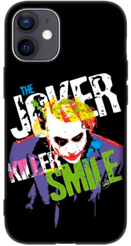 

Чехол-накладка Deppa Joker02 для смартфона Apple iPhone 12 mini, пластик, черный (124209)
