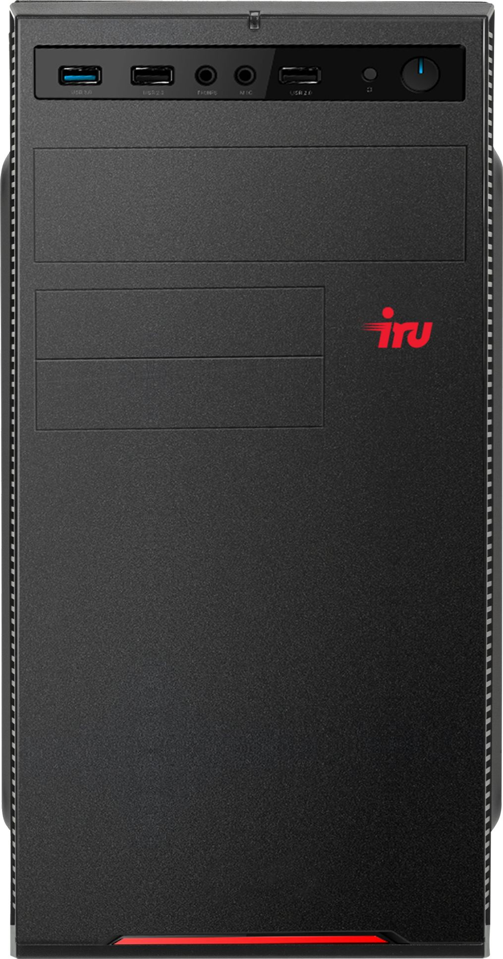 

Системный блок IRU Home 310H5SE, Intel Core i5 11400 2.6 ГГц, 16Gb RAM, 240Gb SSD, без ОС, черный (1788615), 310H5SE
