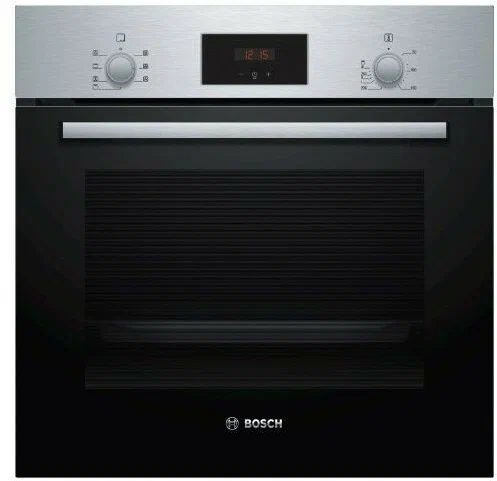 

Духовой шкаф электрический Bosch HBF113BR1S, черный/серебристый (HBF113BR1S), HBF113BR1S