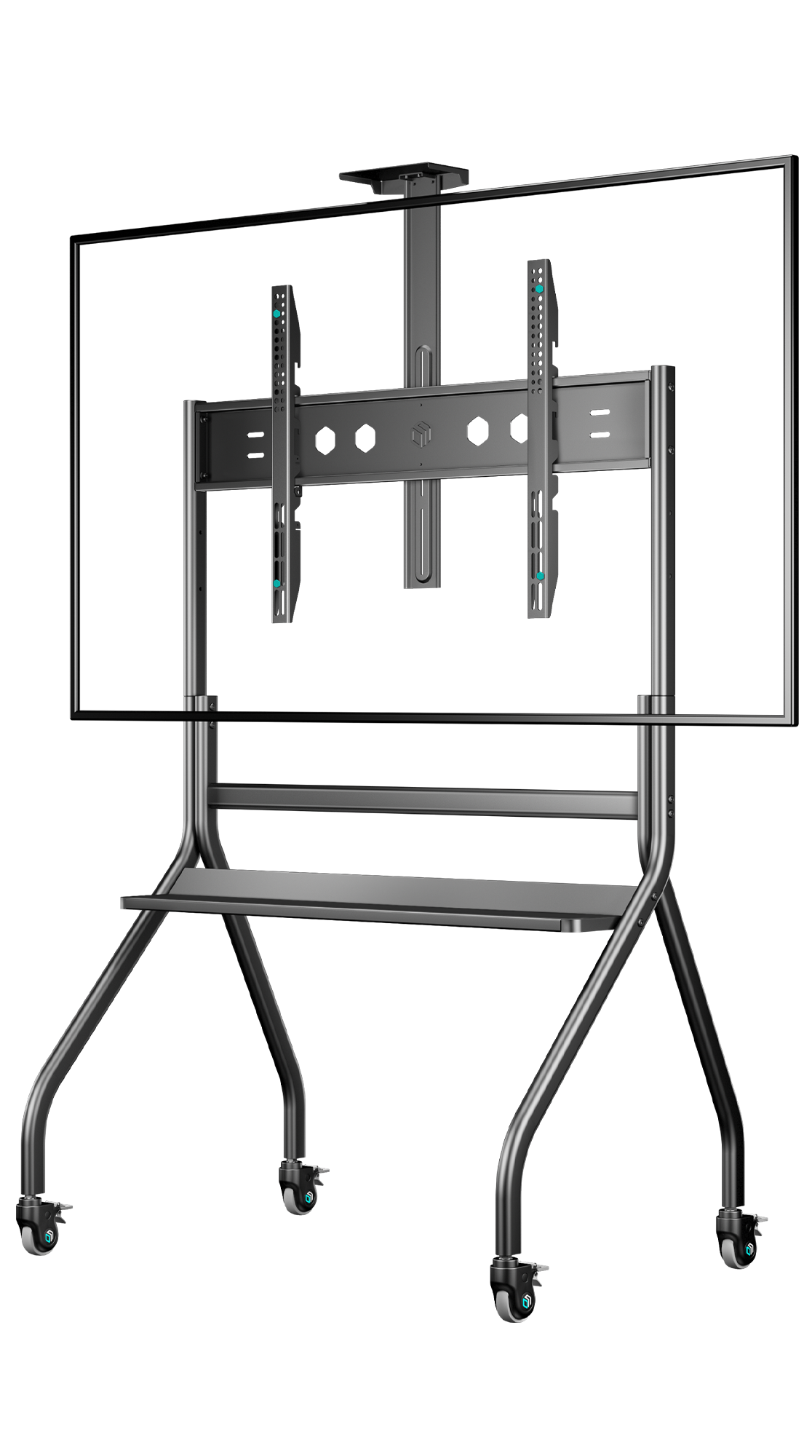 

Мобильная стойка для телевизоров ONKRON TS2080, 60"-120", VESA 200x200мм-1000х600мм, до 150 кг, черный (TS2080), TS2080