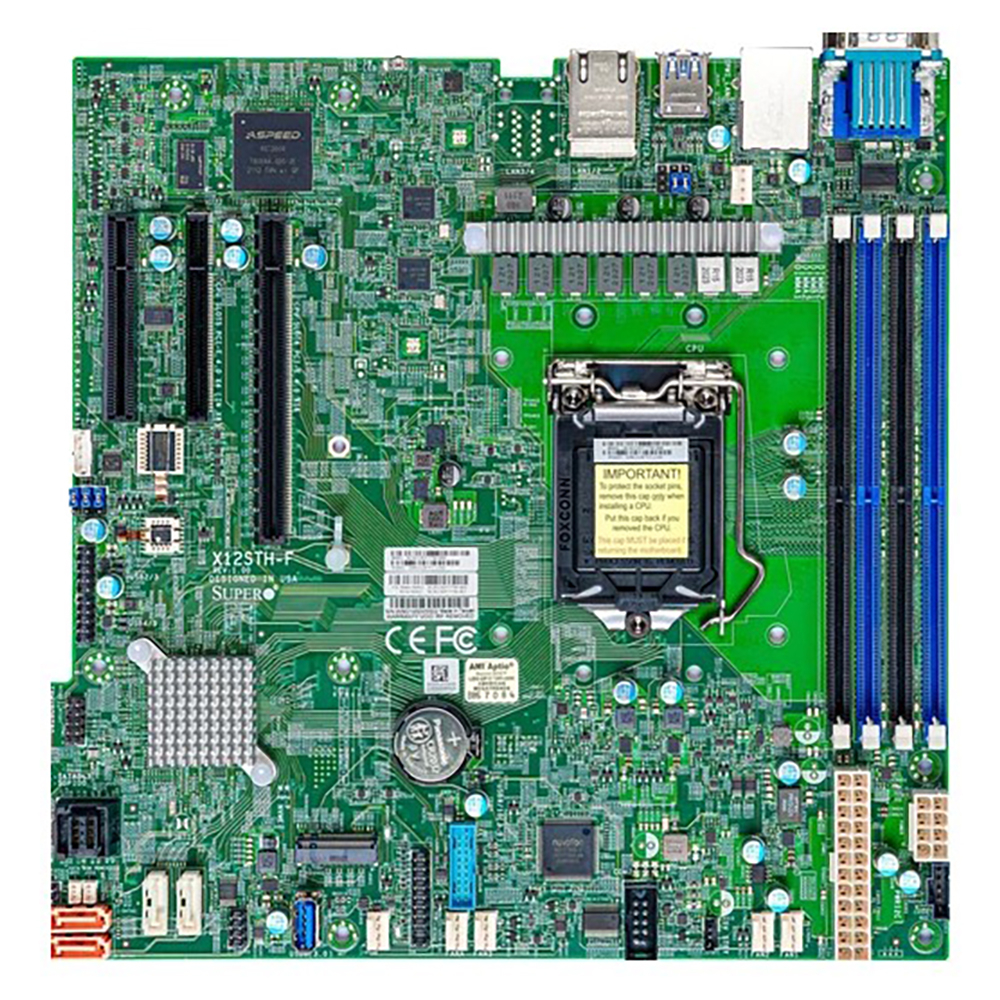 Материнская плата Supermicro X12STH-F-B (MBD-X12STH-F-B)