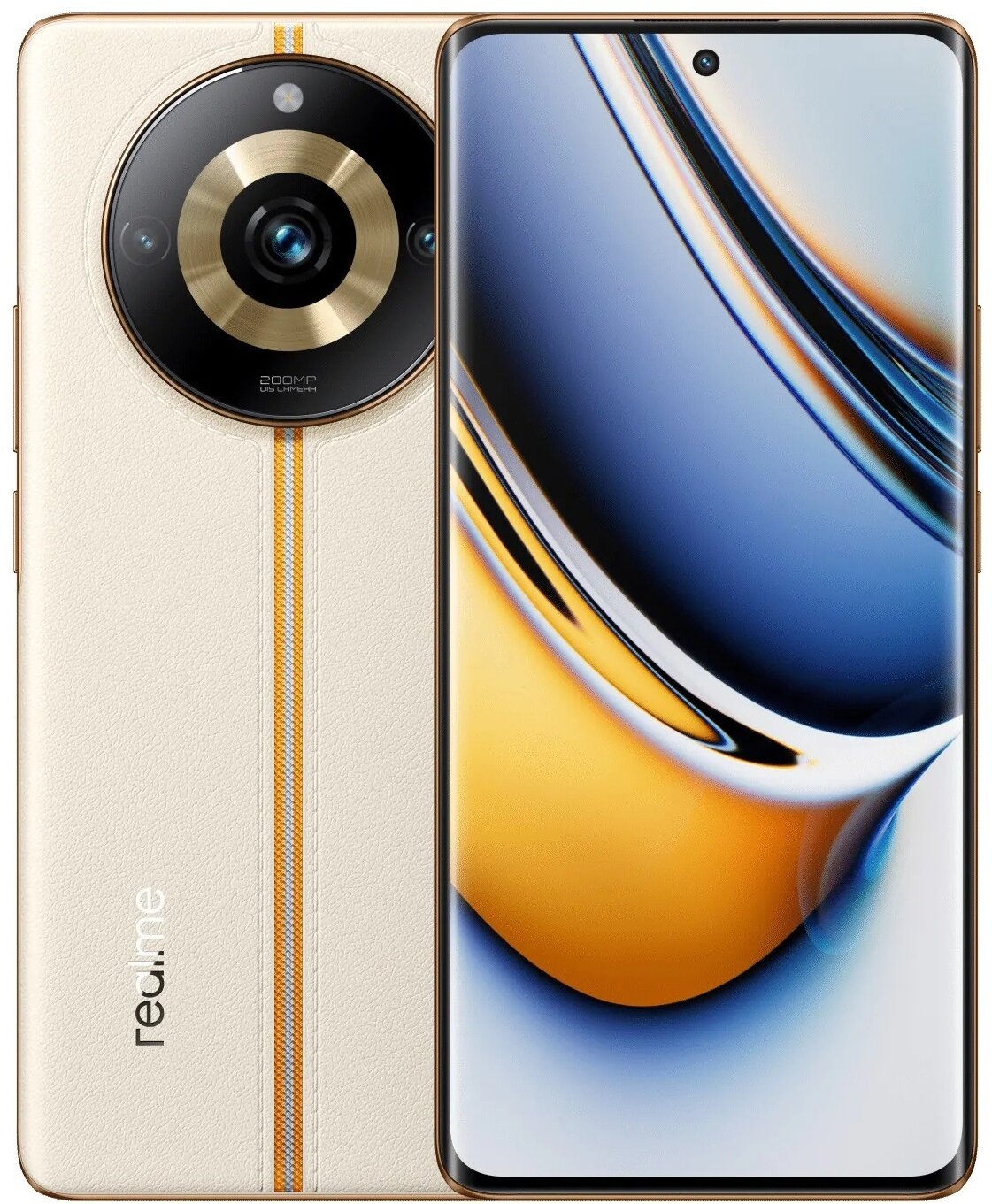 

Смартфон Realme 11 Pro+, 6.7" 1080x2400 AMOLED, MediaTek Dimensity 7050, 12Gb RAM, 512Gb, 3G/4G/5G, NFC, Wi-Fi, BT, 3xCam, 2-Sim, 5000 мА⋅ч, USB Type-C, Android 13, бежевый, 11 Pro+