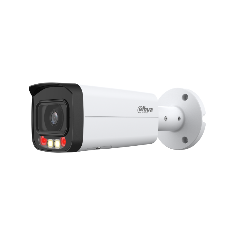 IP-камера DAHUA 3.6 мм, уличная, корпусная, 4Мпикс, CMOS, до 3840x2160, до 25 кадров/с, LED/ИК подсветка 60м, POE, -40 °C/+60 °C, белый (DH-IPC-HFW2849TP-AS-IL-0360B) - фото 1