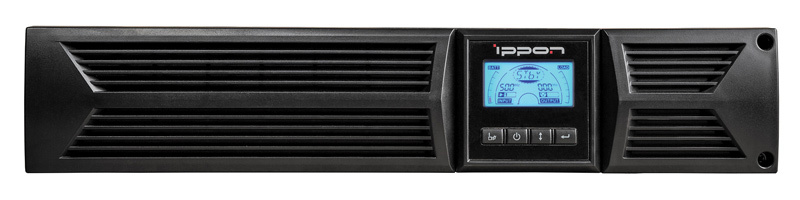 ИБП Ippon Innova RT 1000, 1000 В·А, 900 Вт, черный (621776)