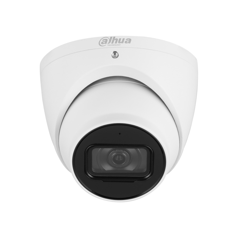 

IP-камера DAHUA 2.8 мм, уличная, купольная, 8Мпикс, CMOS, до 3840×2160, до 25 кадров/с, ИК подсветка 30м, POE, -40 °C/+60 °C, белый (DH-IPC-HDW1830TP-0280B-S6)