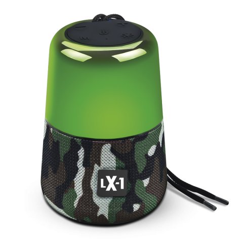 

Портативная акустика Velton Park LX-1, 5 Вт, FM, AUX, USB, microSD, Bluetooth, подсветка, камуфляж (LX-1 camouflage), LX-1