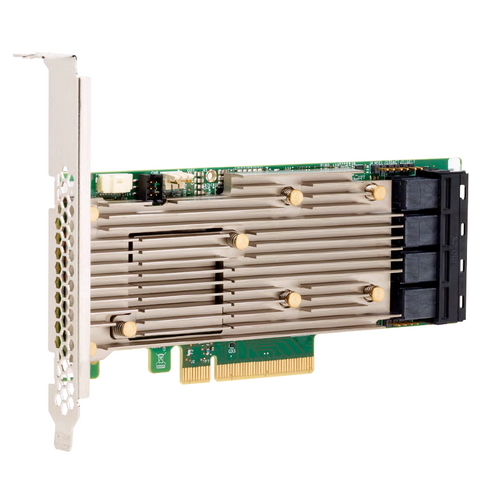 Контроллер Broadcom MegaRAID 9460-16i, SAS/SATA/NVMe 12G, 16-port (miniSAS HD), RAID 0/1/5/6/10/50/60, 4Gb, PCI-Ex8, SGL (05-50011-00 / 05-50011-30011)