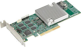 Контроллер Supermicro AOC-S3908L-H8IR-32DD-O, PCI-Ex8, OEM (AOC-S3908L-H8IR-32DD-O)