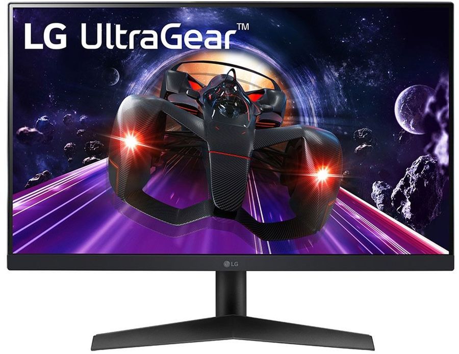 

Монитор 23.8" LG UltraGear 24GN60R-B IPS, 1920x1080 (16:9), 300кд/м2, 144 Гц, 1 мс, 178°/178°, HDMI, DisplayPort, черный (24GN60R-B.ARUZ), 24GN60R-B